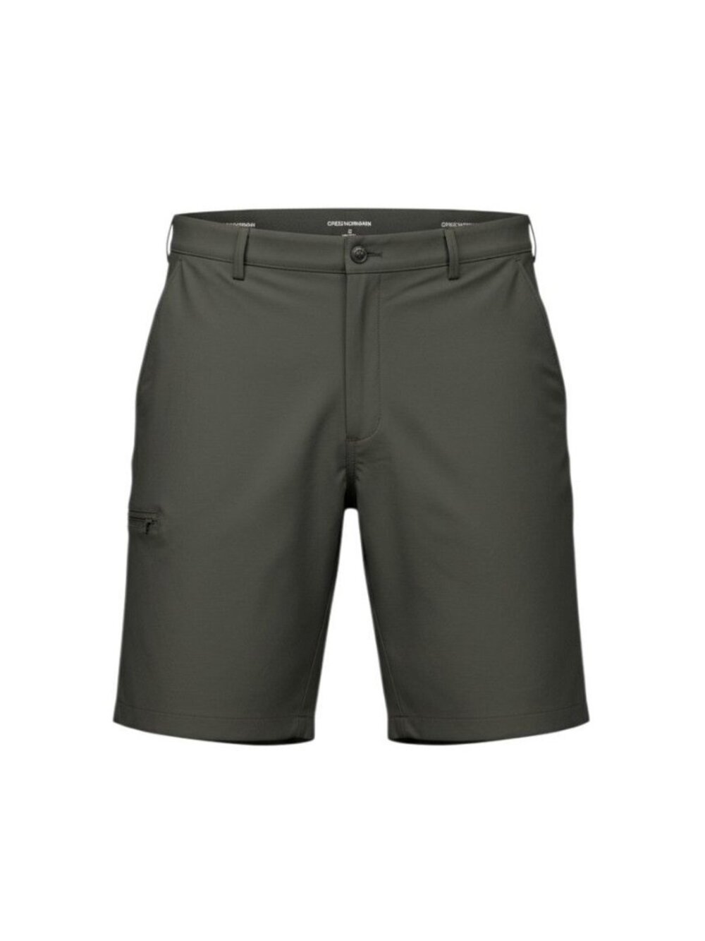 Greg Norman Mens Olive Green Flat Front Shorts 40